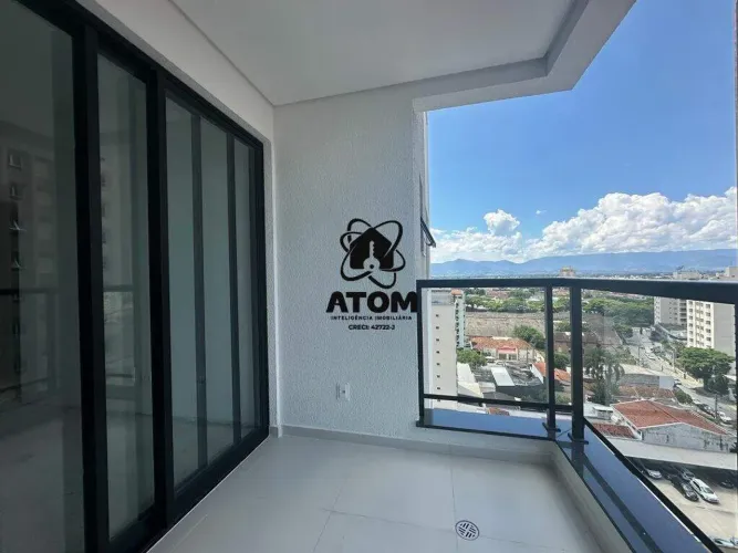 Apartamento com sacada à venda em Taubaté