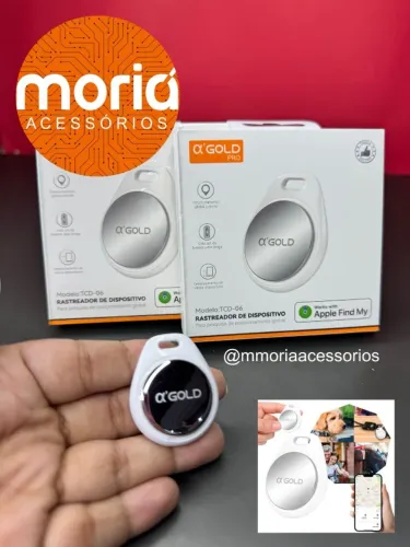 Smart Tag Rastreador  GPS Localizador Air Tag Inteligente (Apple Find My) A'GOLD