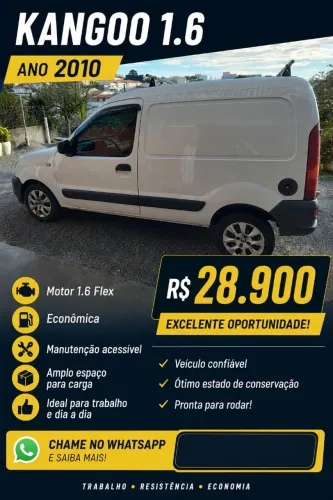 Renault Kangoo Express Hi-flex 1.6 16V 2011