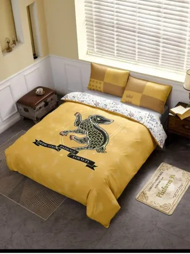 Jogo de cama Harry Potter novo shein dupla face