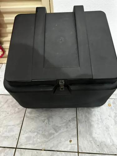 Baú para moto 80 LT Com suporte pop 110