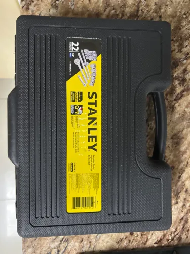 Jogo 22 peças soquete Stanley