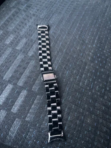 Pulseira miband 8 de aço preta