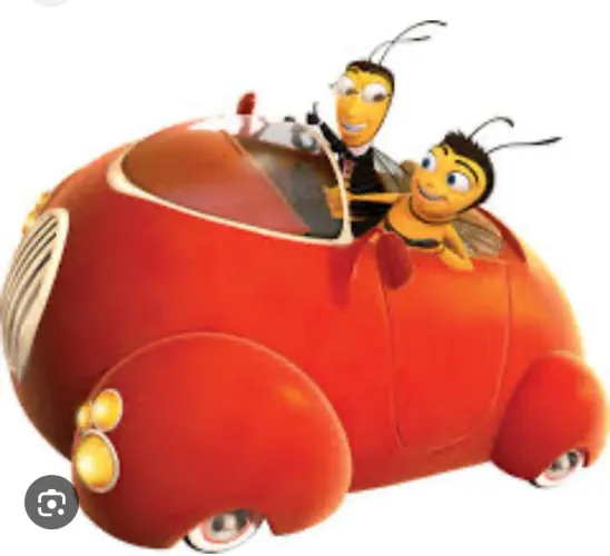 Carro do bee movie 2004, câmbio manual