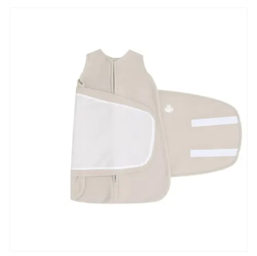 SACO DE DORMIR / charutinho SWADDLE SOFT CINZA - TAM. 3 A 6 MESES
