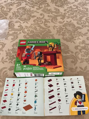 Lego Minecraft 21266 The Nether Lava Battle