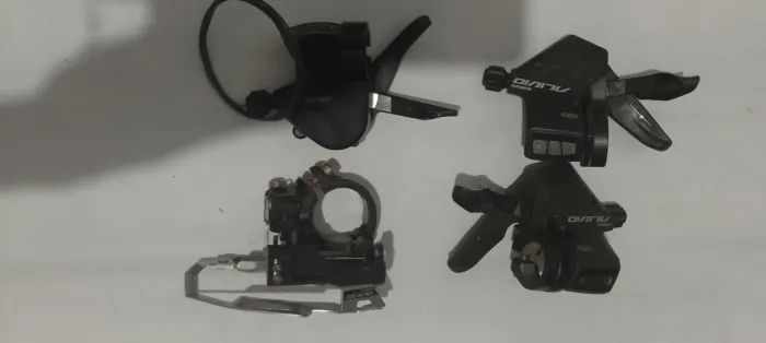 Rapid fire e câmbio Shimano alívio 9v