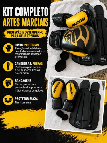 Kit artes marciais