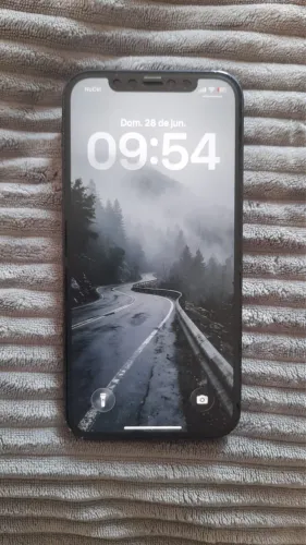 iPhone 12 64gb Preto + Acessórios Originais 