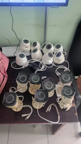 KIT COM 15 CÂMERAS DE SEGURANÇA + DVR
