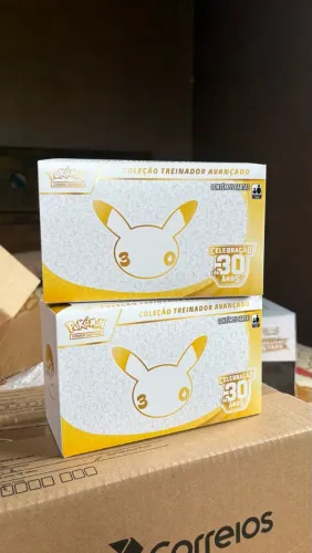 Pokémon Treinador Avançado 30 Anos 2 UNIDADES