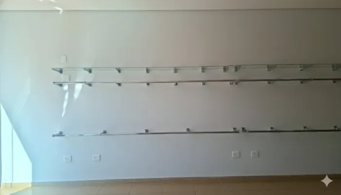 Arara fixa de parede