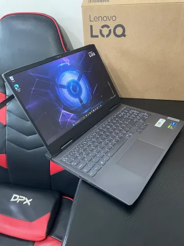 Notebook Gamer Lenovo LOQ i5 12450H RTX 2050 4GB SSD 512GB 144Hz