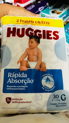 Fraldas Huggies 