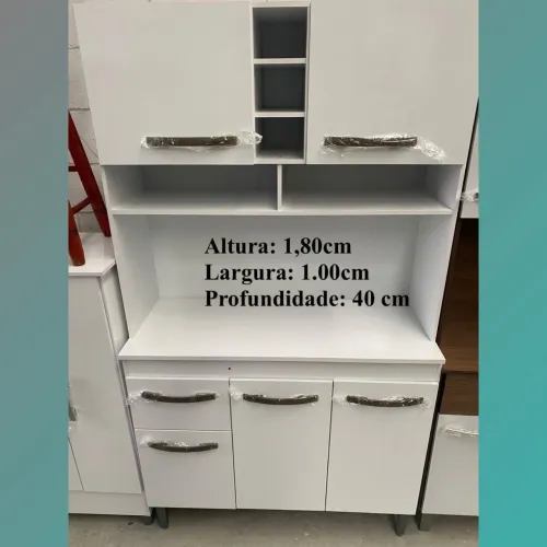 Armário de cozinha branco - entrego 