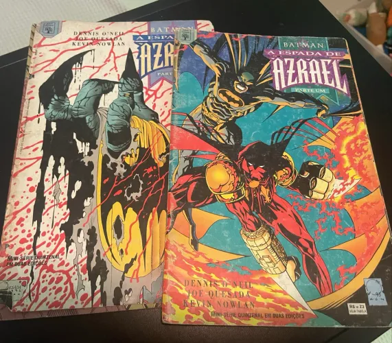 HQs DC Comics Batman - A espada de Azrael