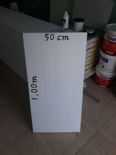 Placa de Isopor Antichama  para revestimento térmico 