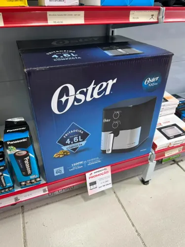 Fritadeira Sem Óleo Oster AirFryer 4,6 Litros 1500W