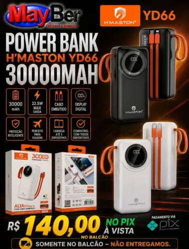 Power bank H'Maston 30 mil amperes