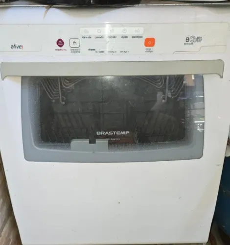 lava louça Brastemp 8 serviços