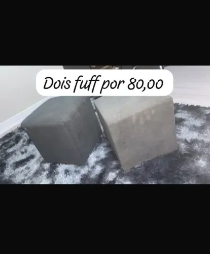 2 Puff quadrado