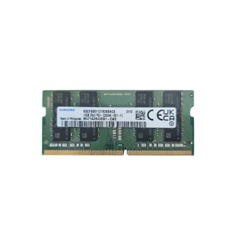 Memória Ram Samsung 16 gb 3200Mhz 2Rx8 DDR4 Notebook Sodimm