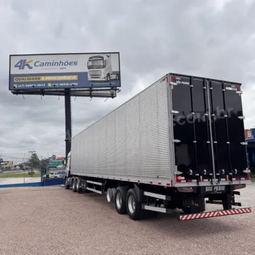 Carreta Baú Furgão Alumínio 30 Pallets - 2027