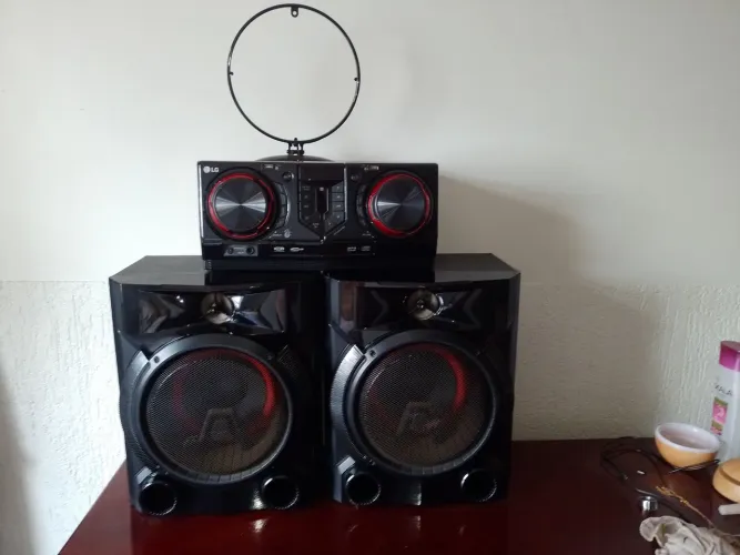 Som LG Mini Hi-Fi System 810 W