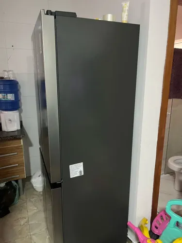 Geladeira Midea 474 Litros Inox 4 Portas Frost Free - A+++