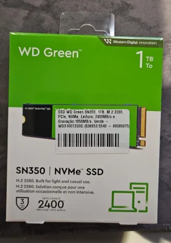 SSD WD Green SN350 NVMe 1TB