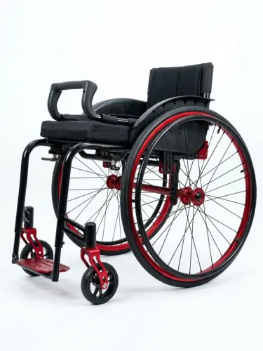 Cadeira de rodas monobloco M2 tamanho 38 dellamed
