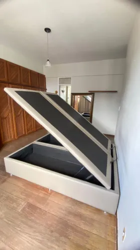 Base de Cama Baú Box Ortobom Queen