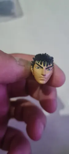 Cabeça action figures escala 1/12