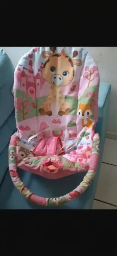 Cadeirinha de descanso rosa vibra