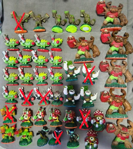 Bonecos skylanders spyros giants swap force trap team superchargers
