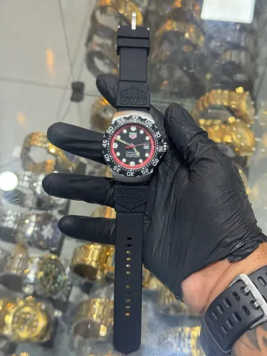 Relógio pulseira de borracha