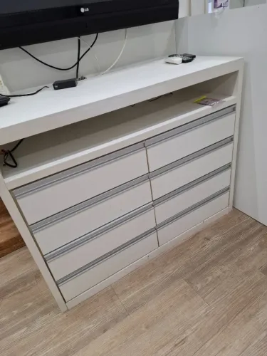 Balcão com 6 gavetas