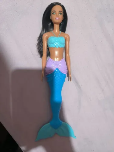Barbie Sereia Latina Azul