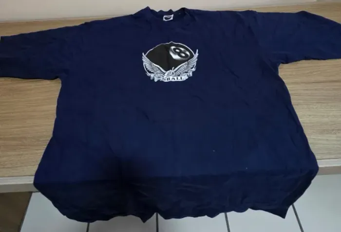 CAMISA 8BALL RAP VINTAGE ORIGINAL - TAM GG - BASKET/SKATE/HIPHOP/Y2K/NIKE/ADIDAS