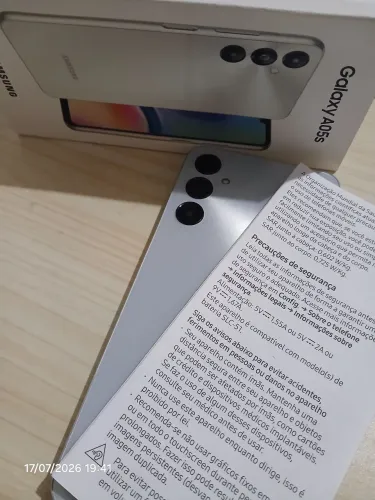 Samsung A05s: Completo + Nota Fiscal. NEGOCIE AQUI !!