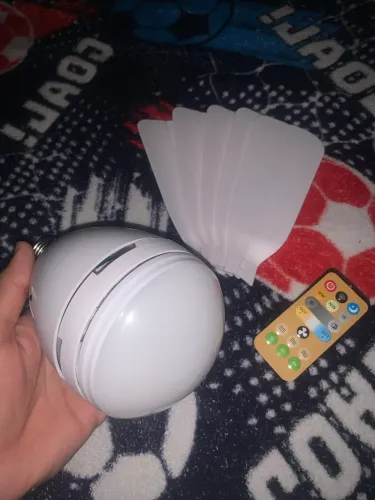 Ventilador de teto com luz de led R$ 110
