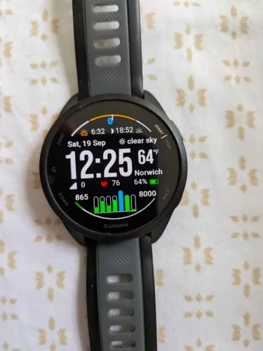 Garmin Forerunner 165 Preto GPS - Corrida