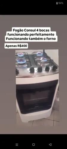 Fogão 4 bocas 