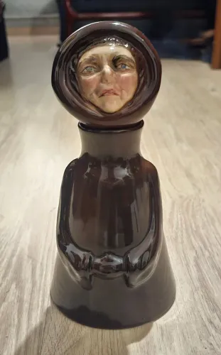 garrafa licoreira weiss frade antiga