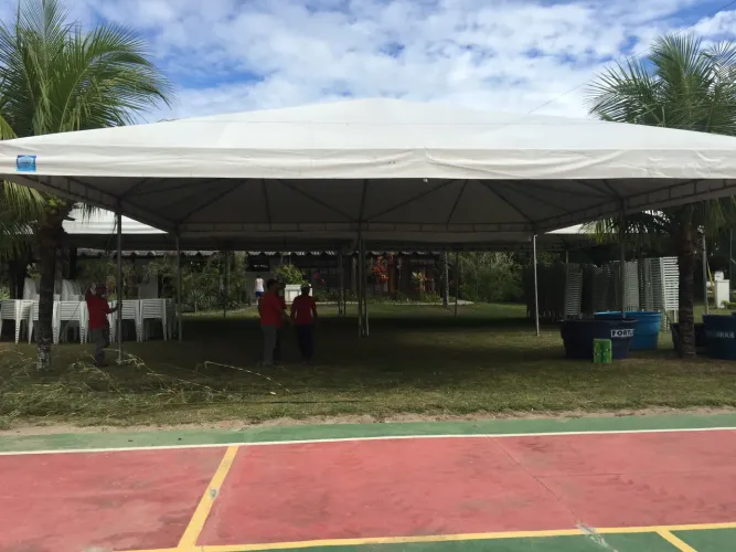 Tendas piramidal 10x10 m