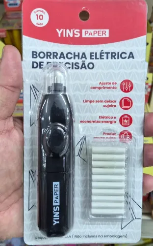 BORRACHA ELETRICA C/REFIL SORT<br>REF: YP9409