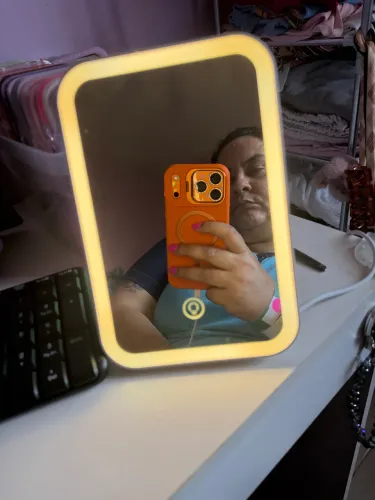 Espelho Led de mesa