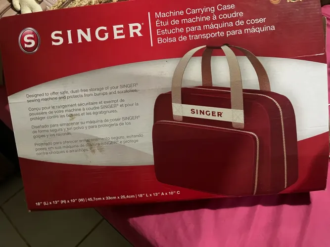 Bolsa Singer máquina de costura