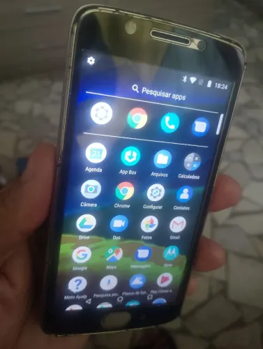 Celular moto G5 com impressão digital 2 Chips desbloqueados 