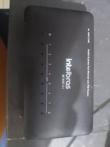 Switch 8 portas intelbras SF 800Q+